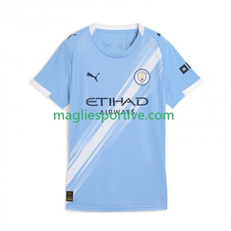 Completo Calcio Manchester City Donna Divisa Prima 2025-2026